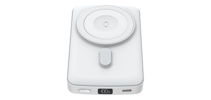MagSafe Compatible Qi Wireless Battery Bank 10000mAH