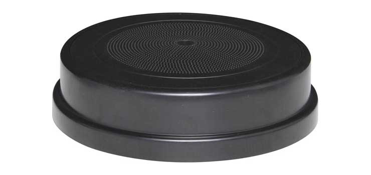 200mm 15W 100V Black One-Shot Surface Mount EWIS Speaker