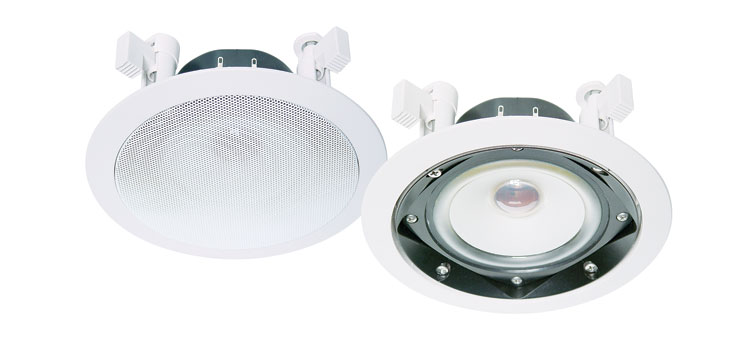 100mm 20W 4 Ohm Weatherproof Ceiling Speaker Pair