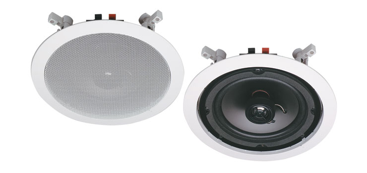 165mm 35W 2 Way Round Ceiling Speaker Pair