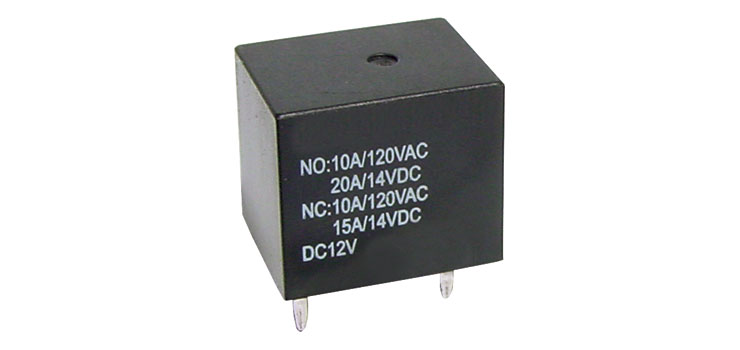 12VDC 10A SPDT PCB Mount Relay
