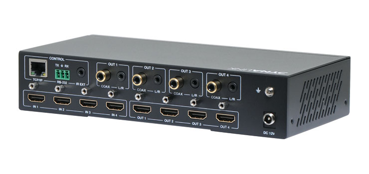 4x4 HDMI 2.0 18Gbps Matrix Switcher