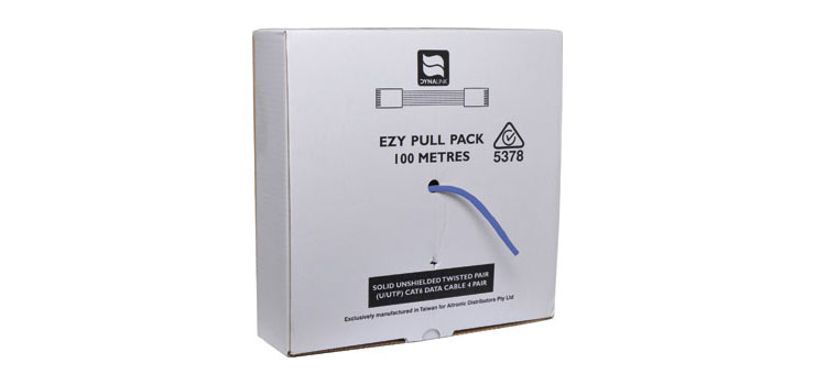 Blue Cat6 U/UTP LAN Data Cable