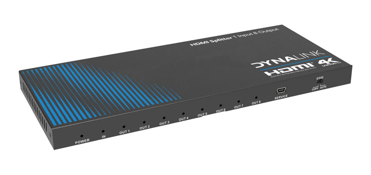 8 Way HDMI Splitter 18GBps Bandwidth
