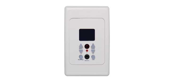 Audio Distribution System Remote Control Panel