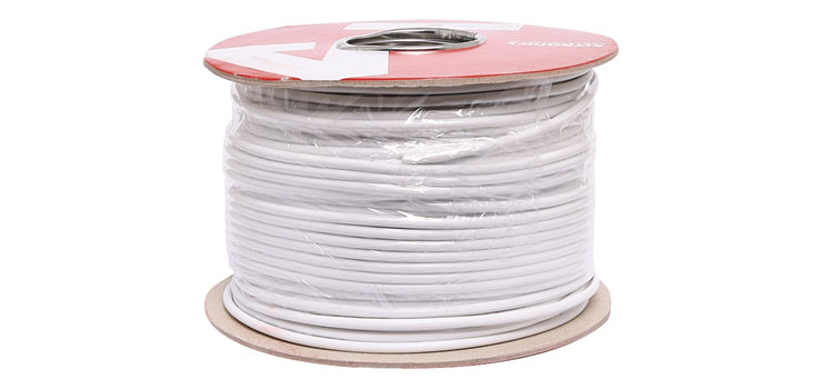 13AWG White Tinned High Temperature Hook Up Cable