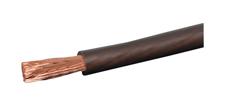 0AWG 250A Black Power Cable