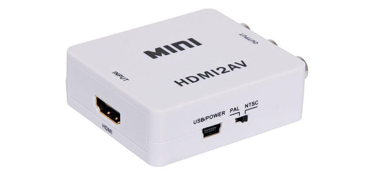 HDMI To  Stereo Composite AV Converter