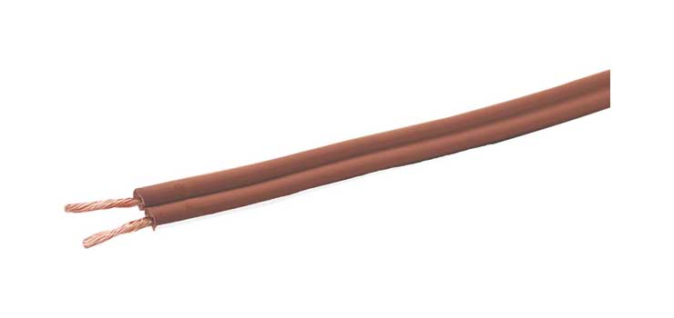 18AWG Brown / White Speaker Cable