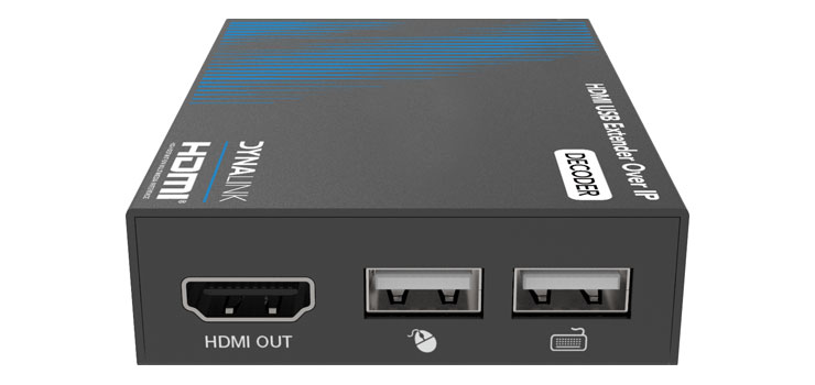 HDMI USB KVM Over IP Extender Â¬â - Decoder