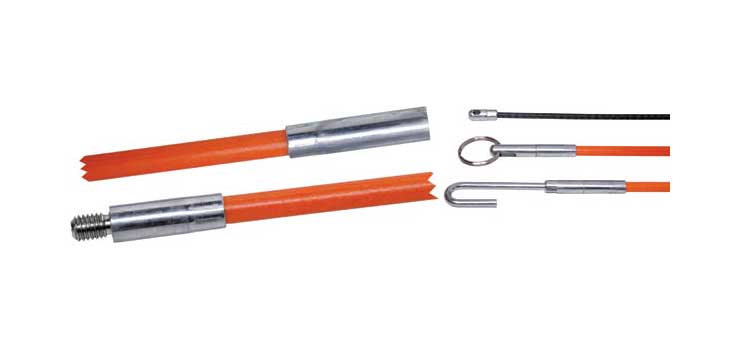10 x 1m Cable Push / Pull Rods