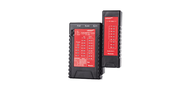 Cable Tester For Networks With PoE Support