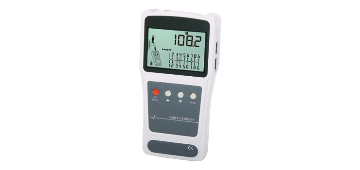 Network and Coaxial Cable Length Tester With Probe
