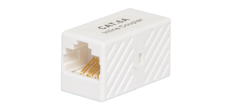 Cat6A RJ45 Joiner Coupler