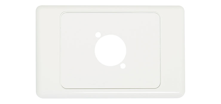 Wallplate For D Series Connector
