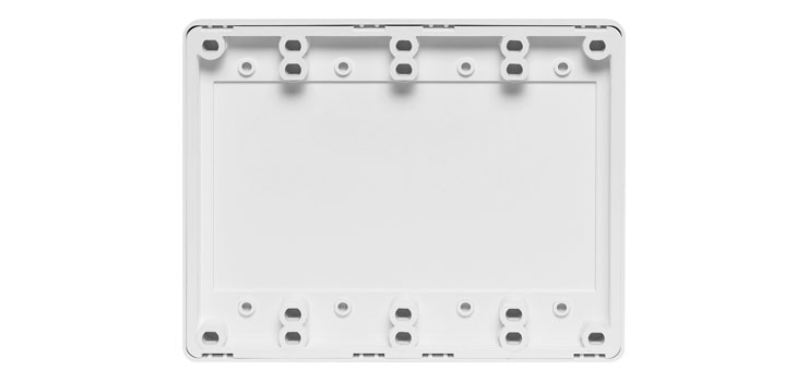 Blank Double Width Wallplate