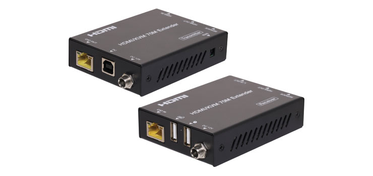 4K HDMI Extender (70m) with USB KVM