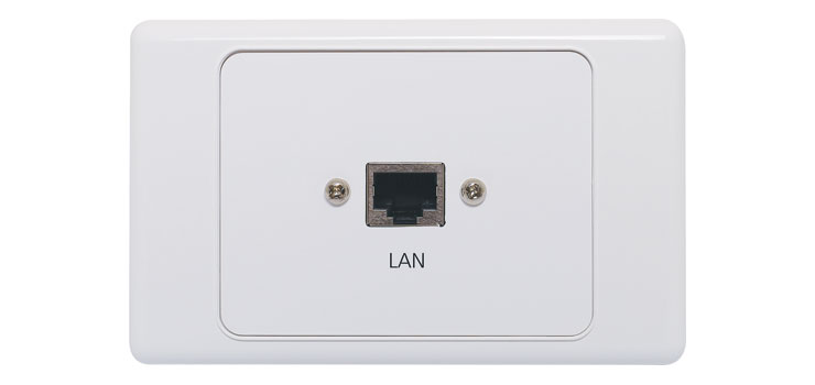 RJ45 Cat6 Fly Lead Wallplate