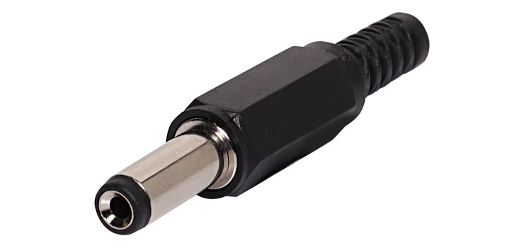 2.1mm DC Power Line Plug (14mm)
