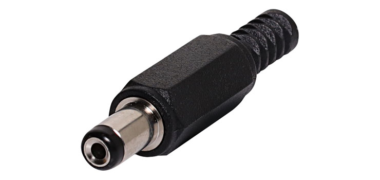 2.1mm DC Power Line Plug (9.5mm)