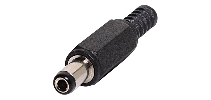 2.5mm DC Power Line Plug (9.5mm)