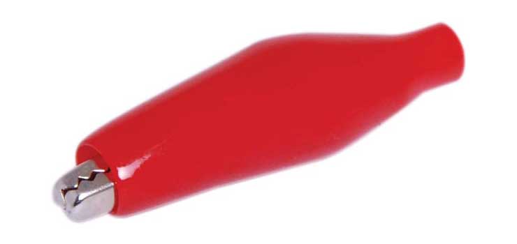 46mm Red Crocodile Clip