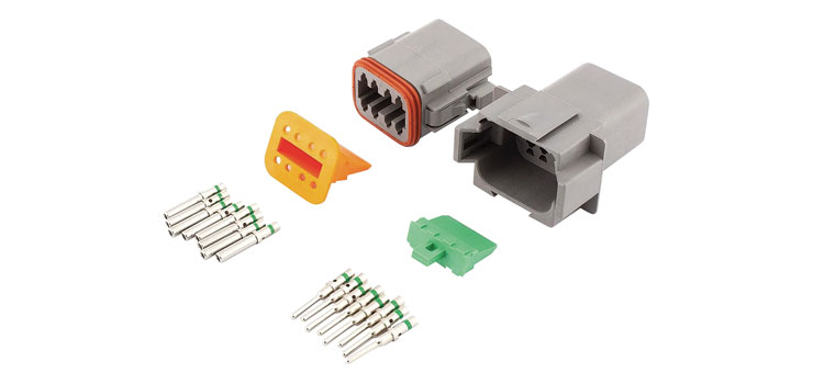 DE-DT8-1 8-Pin 13A IP67 Weatherproof Connector