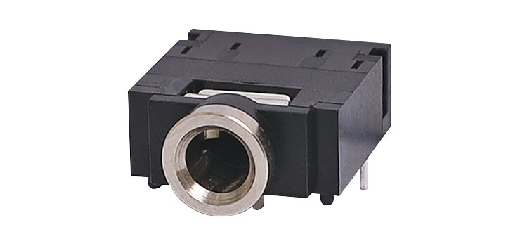 3.5mm DPST PCB Mount Stereo Jack Socket