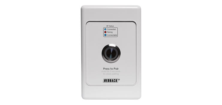 Remote BT Wireless Pairing Wallplate for A4515/20