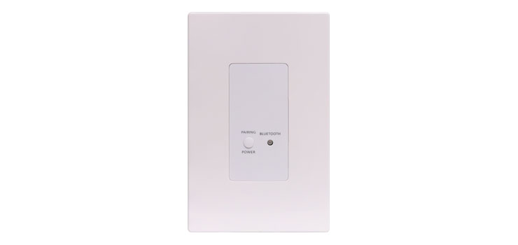 2 Zone Bluetooth Audio Extension Bluetooth Wallplate