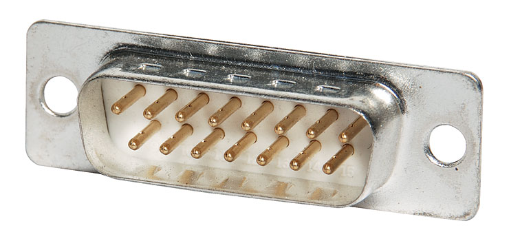 DA15 Male PCB Mount