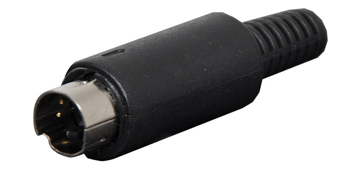 4 Pin Line Mini DIN Plug