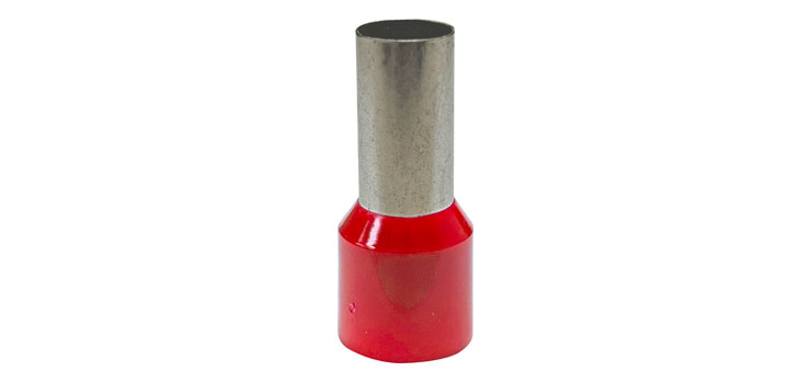 Red 10mm Ferrule Terminals Pk 200