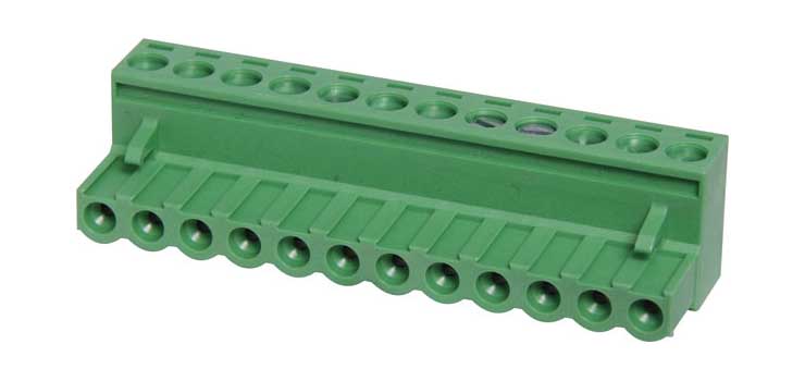 12 Way 5.08mm Pluggable Terminal Plug