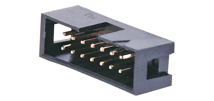 14 Pin Vertical PCB Mount Boxed Header