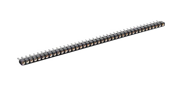 40 Way Machined Pin PCB Socket Strip