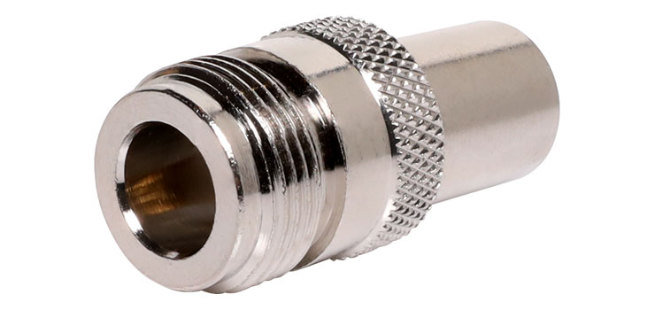 Crimp On RF400 Female Line N Type