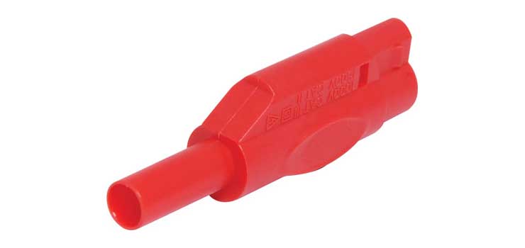 Red Insulated Type Banana Plug 