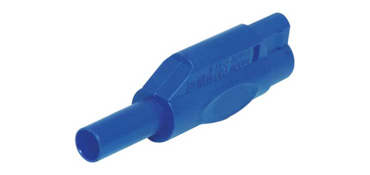 Blue Insulated Type Banana Plug 