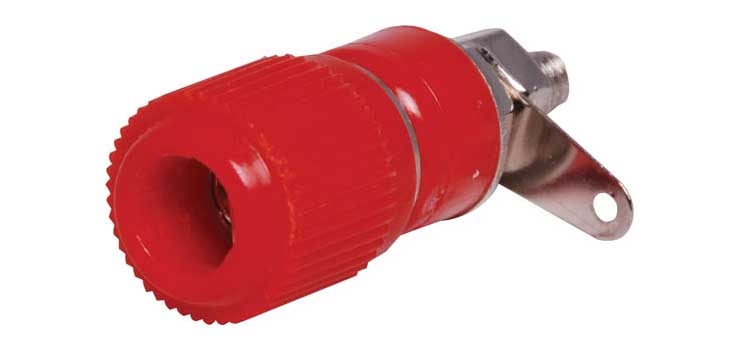 Red Plastic Binding Post