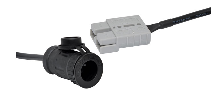 2m Anderson Style to Engel Style Socket Cable