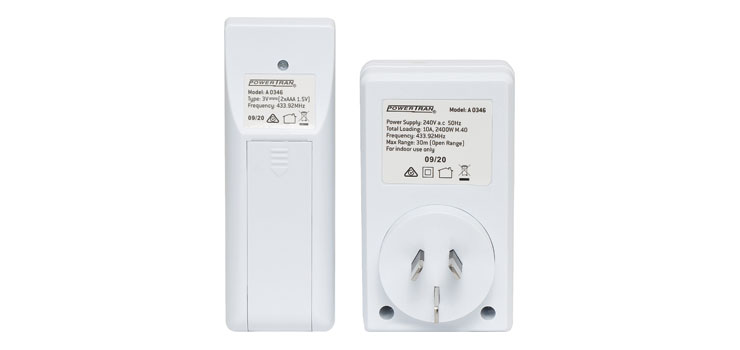 Remote Control Mains Operated 240V Switch