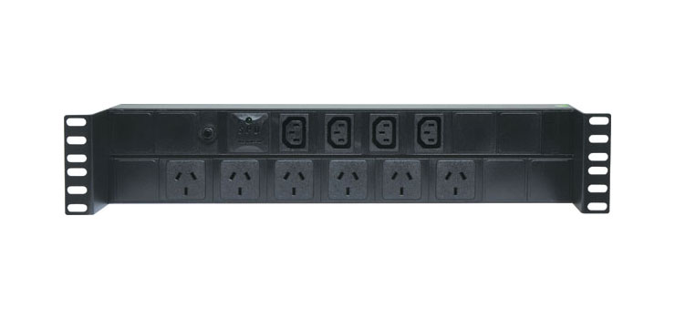 Rack Mounted Surge Protected 10 Way Power Board 