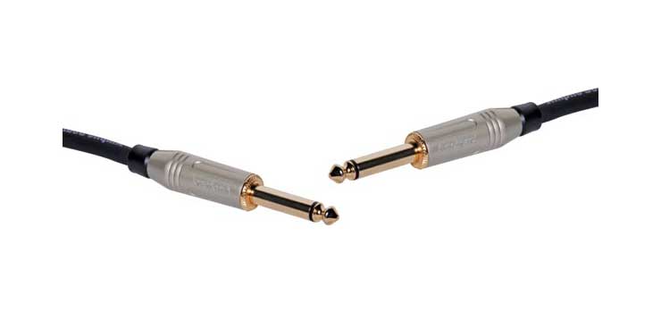 3m 6.35mm Mono Male to Male Plug Cable