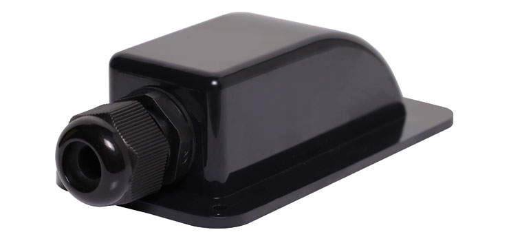Single Gland Solar Cabling Entry Point - Black