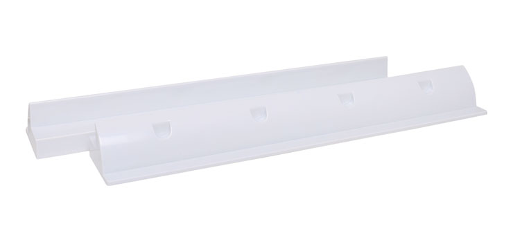 Plastic Solar Panel End Mount 2pc