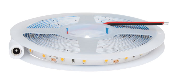 3528 Cool White 12 Volt LED Strip Light 5m