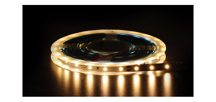 3528 Warm White 12 Volt LED Strip Light 5m