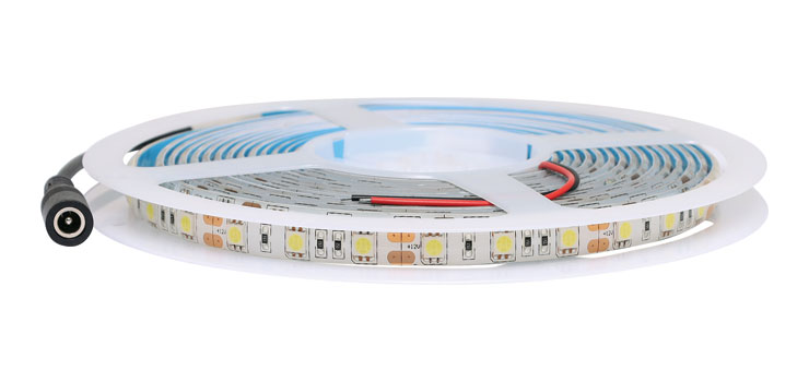 IP65 5050 Cool White 12 Volt LED Strip Light 5m