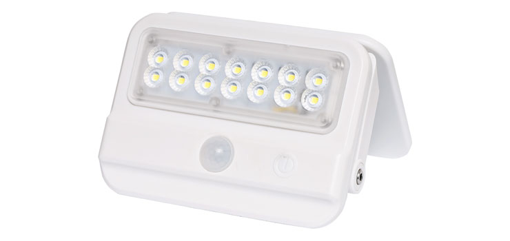 4W 500 Lumen Solar Power Sensor Floodlight